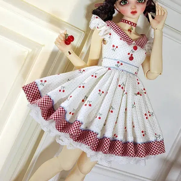 [BUNJANG] Popsicle Retrotic Cherry SD16 Doll Outfit / 팝시클 레트로틱 체리 SD16