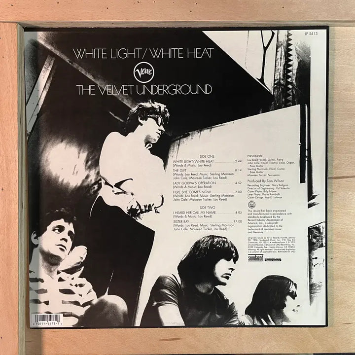 [BUNJANG] The Velvet Underground White Light/White Heat 2012 Mono 5LP Box Set (Individual LP) / The Velvet Underground 미국 2012년 LP