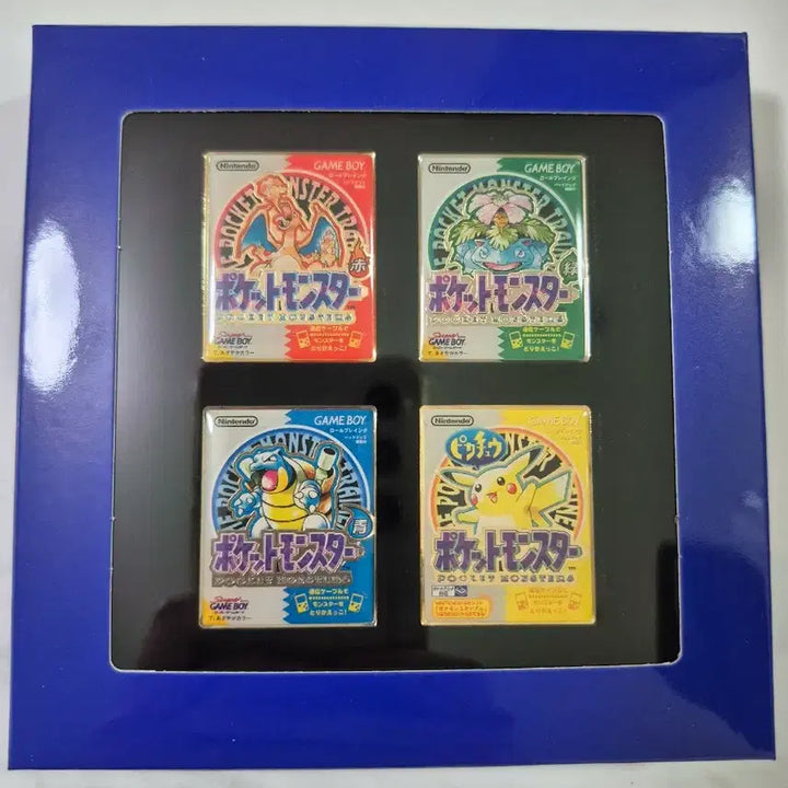 [BUNJANG] Pokemon 30th Anniversary Game Package Pins Red Green Blue Pikachu Set / 포켓몬스터 30주년 게임 패키지 핀즈 적 녹 청 피카츄