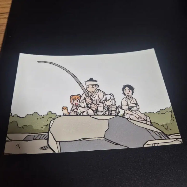 [BUNJANG] Horangi Deureowayo Lang Ah, Ho Ya, Appa Photocard / 호랑이들어와요 랑아, 호야, 아빠 포토카드