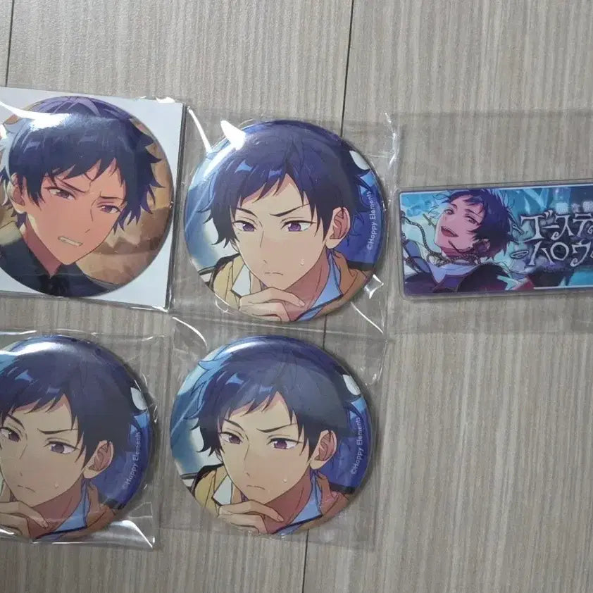 [BUNJANG] Ensemble Stars Fushimi Yuzuru Badge Set / 앙스타 후시미 유즈루 뱃지 세트