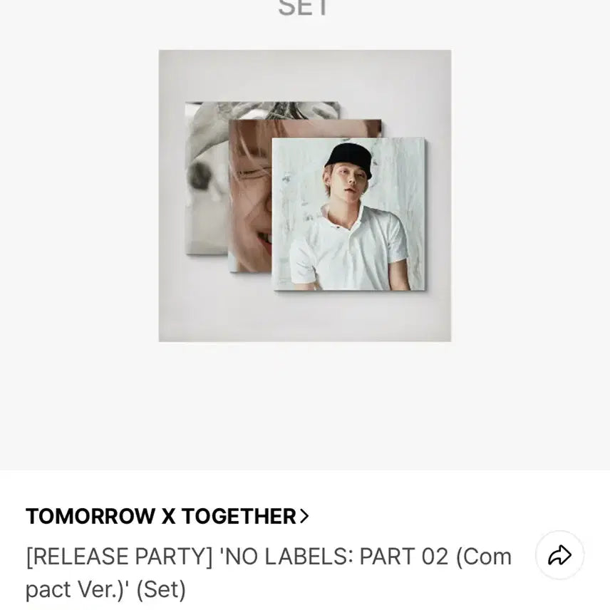 [BUNJANG] TXT Yeonjun Solo No Labels Pt2 Compact Set Sealed / 투바투 연준 솔로 no labeles 노레이블즈 파트투 파트2 컴팩트반