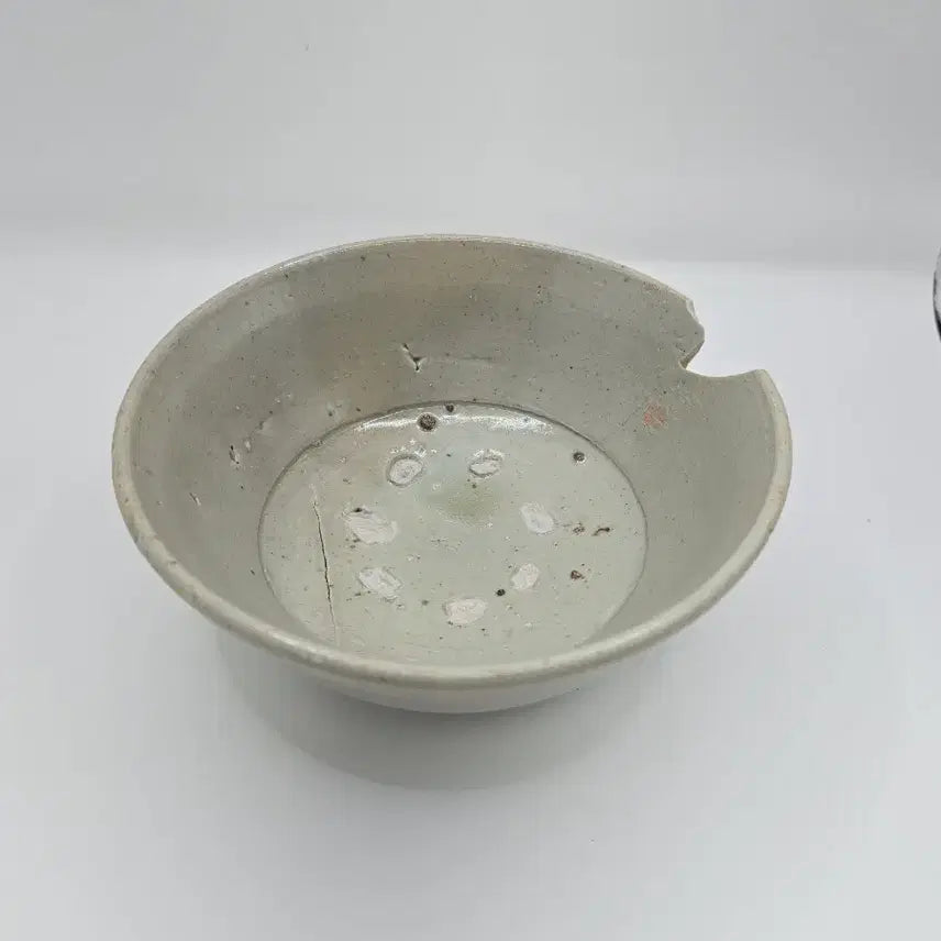 [BUNJANG] Authentic Joseon Dynasty White Porcelain Bowl Antique / 진품 조선중기 백자 발 골동품