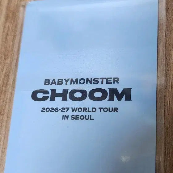 [BUNJANG] BabyMonster Dance Concert MD POB Photocard / 베이비몬스터 춤 콘서트 MD 특전 파리타 (5만원이상구매증정포카)