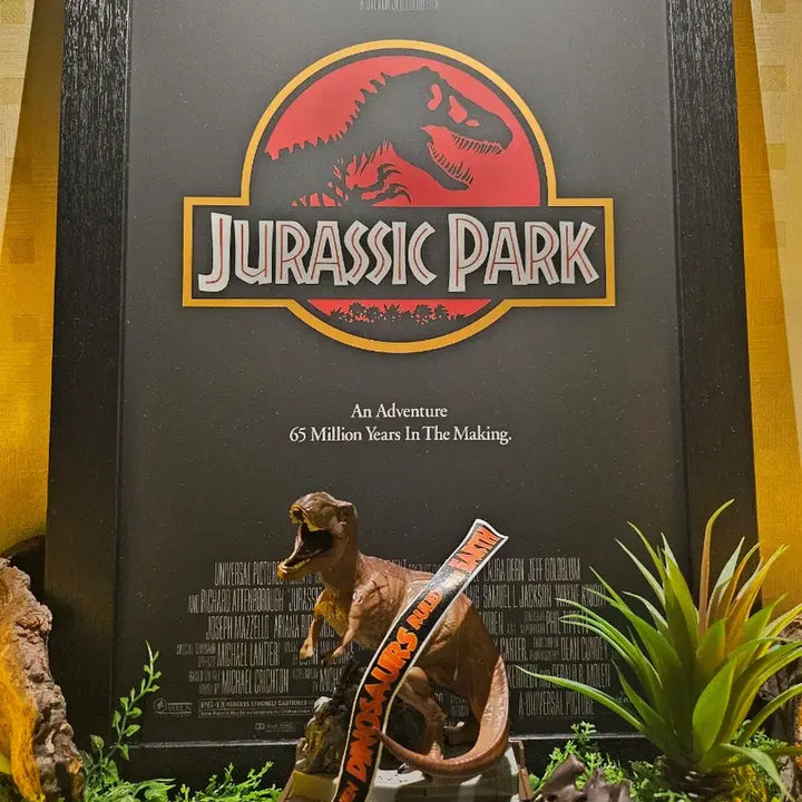 [BUNJANG] Noble Collection Jurassic Park Rotunda T-Rex Figure / 노블컬렉션 쥬라기 공원 로툰다 티렉스