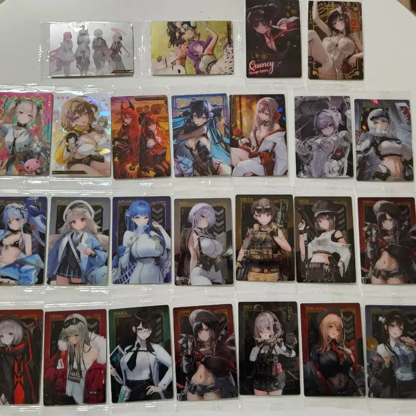 [BUNJANG] Niche Wafer Vol. 5 Special &amp; Super Rare Card Set (25 Types) Bundle / 새상품)니케 웨하스 5탄 스페셜, 슈퍼 레어카드 포함 25종 일괄