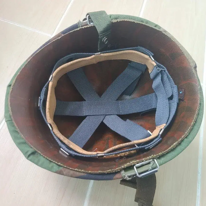 [BUNJANG] US Army M1 Steel Helmet Camouflage Vintage / 미군 m1 철모