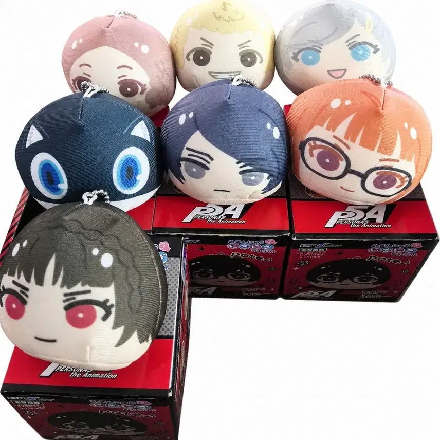 [BUNJANG] Persona 5 Phantom Thieves Manju Nui Bundle Set / [택포7.8]페르소나5 괴도단 만쥬누이 일괄