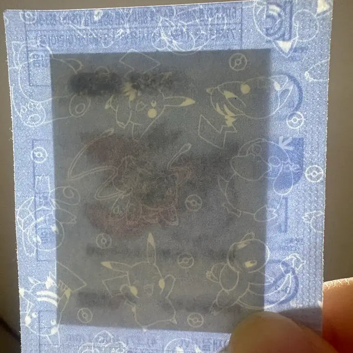[BUNJANG] Pokemon Black Key 30th Anniversary Sticker (Sealed) / 포켓몬 블랙키 30주년 기념 스티커 미개봉