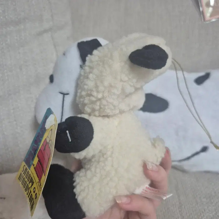 [BUNJANG] Snoopy Sheep Costume Plush Doll / 스누피 양 탈 인형