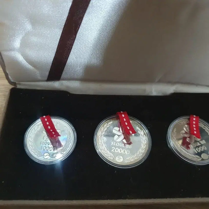 [BUNJANG] Seoul 1988 Olympic Commemorative Coin Set (3 Types) / 서울 88 기념주화 3종 세트 은화