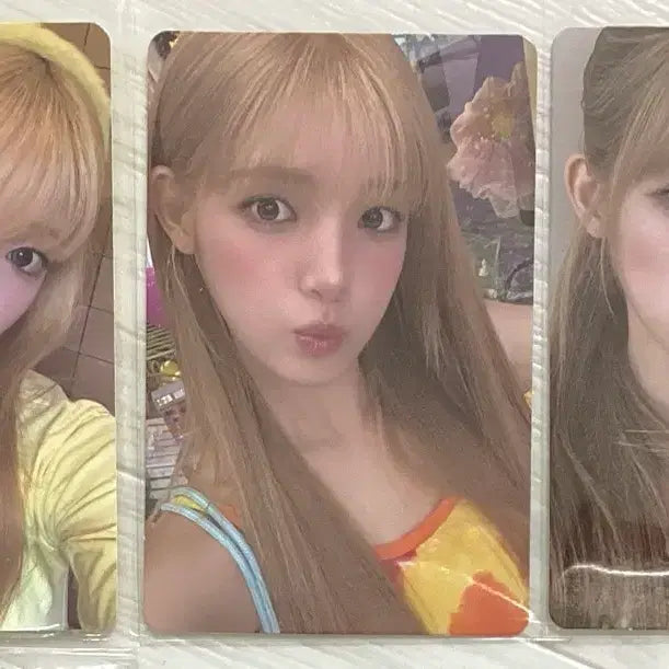 [BUNJANG] Hearth Kkachi Yuha Photocard Bundle Set / [3장일괄]하투하 유하 미공포 판매