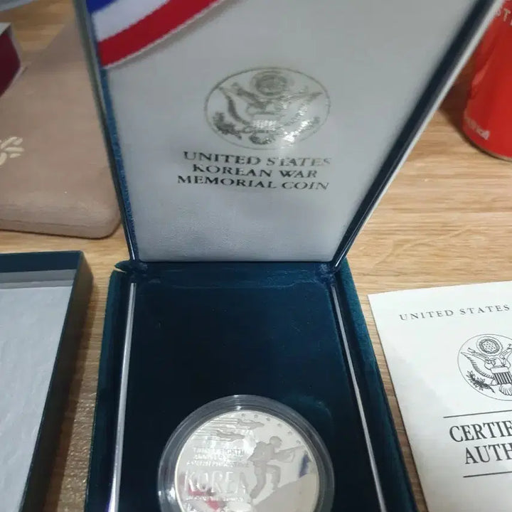 [BUNJANG] Korean War Commemorative Silver Coin / 미국 한국전쟁 기념 은화