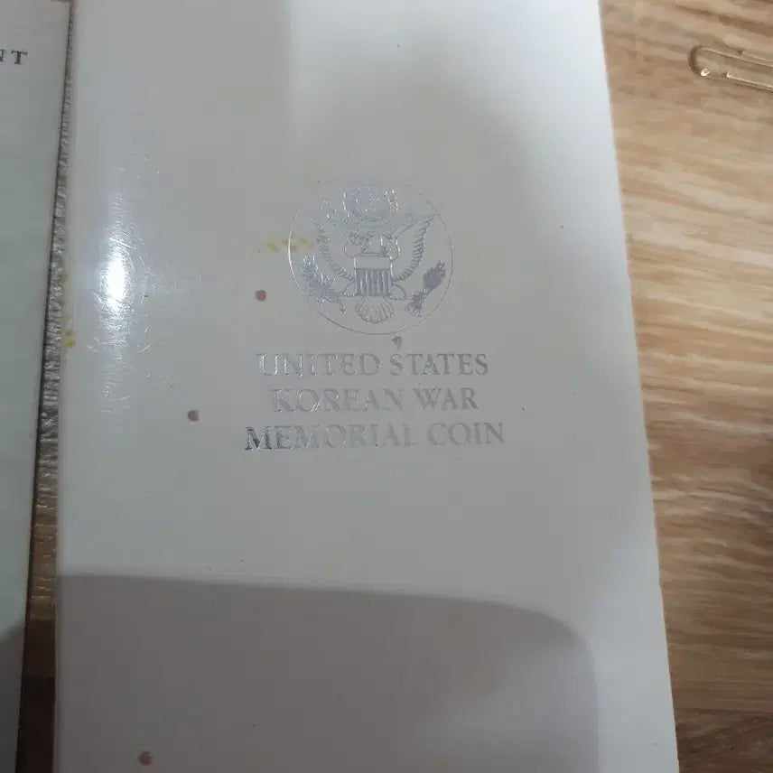 [BUNJANG] Korean War Commemorative Silver Coin / 미국 한국전쟁 기념 은화