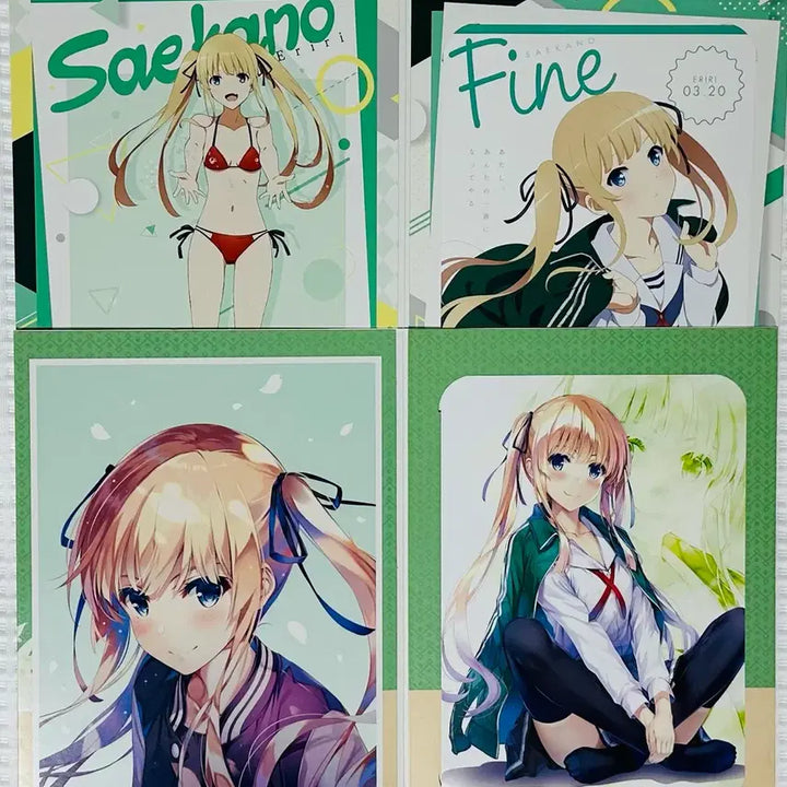 [BUNJANG] Saekano Ichiban Kuji Eriri 2-Type Bundle Set / 사에카노 이치방쿠지 에리리 2종 일괄세트