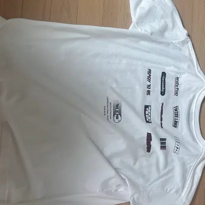 [BUNJANG] Twice National Limited Edition T-shirt / 트와이스 국립 반팔티 굿즈
