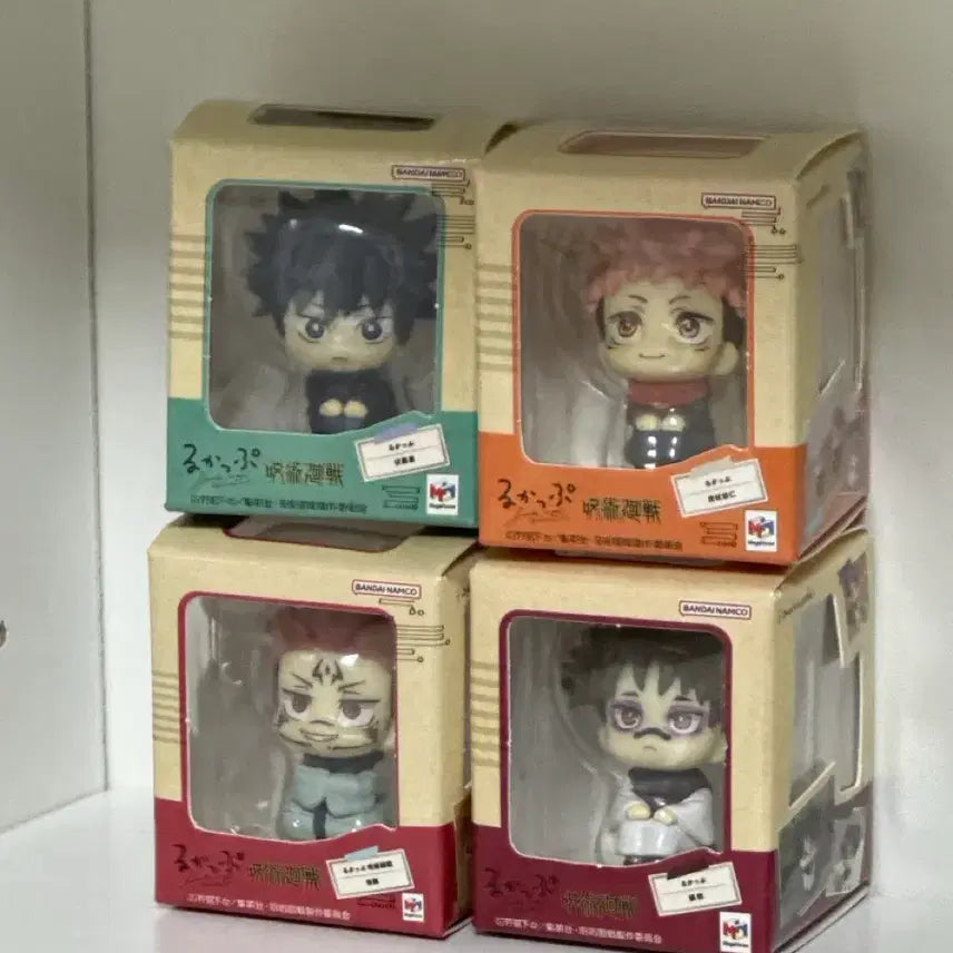 [BUNJANG] Jujutsu Kaisen Mini Look Up 4-Set (Sukuna, Choso, Megumi, Yuji) / 주술회전 미니 룩업 4종 풀세트 [스쿠나.쵸소우.메구미.유지]