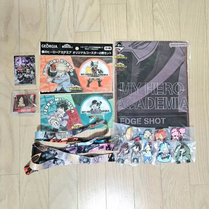 [BUNJANG] My Hero Academia Vigilantes Akemi Saki &amp; Rare Wafer Card, Coaster Bundle Set / 히로아카 비질랜티 하위상 및 웨하스 레어카드, 코스터 일괄