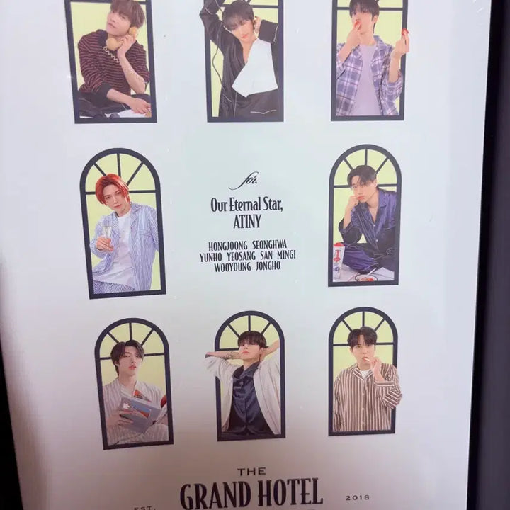[BUNJANG] ATEEZ 6th Membership Kit Photobook &amp; Door Hanger / (가격내림)에이티즈 ATEEZ 6기 도어행거&amp;포토북