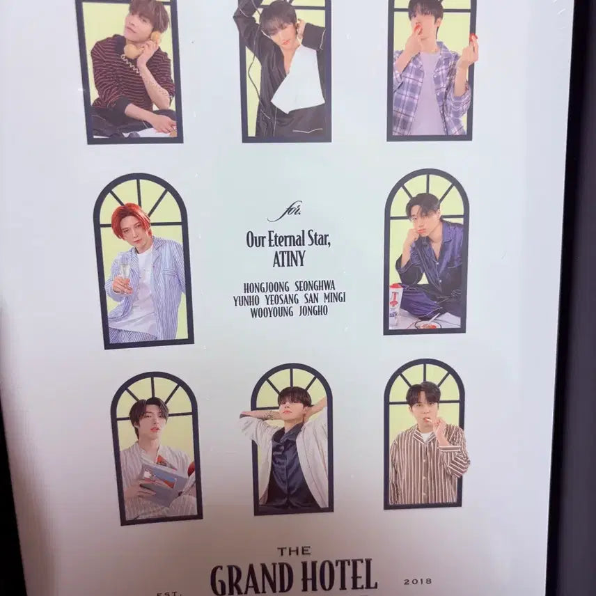 [BUNJANG] ATEEZ 6th Membership Kit Photobook &amp; Door Hanger / (가격내림)에이티즈 ATEEZ 6기 도어행거