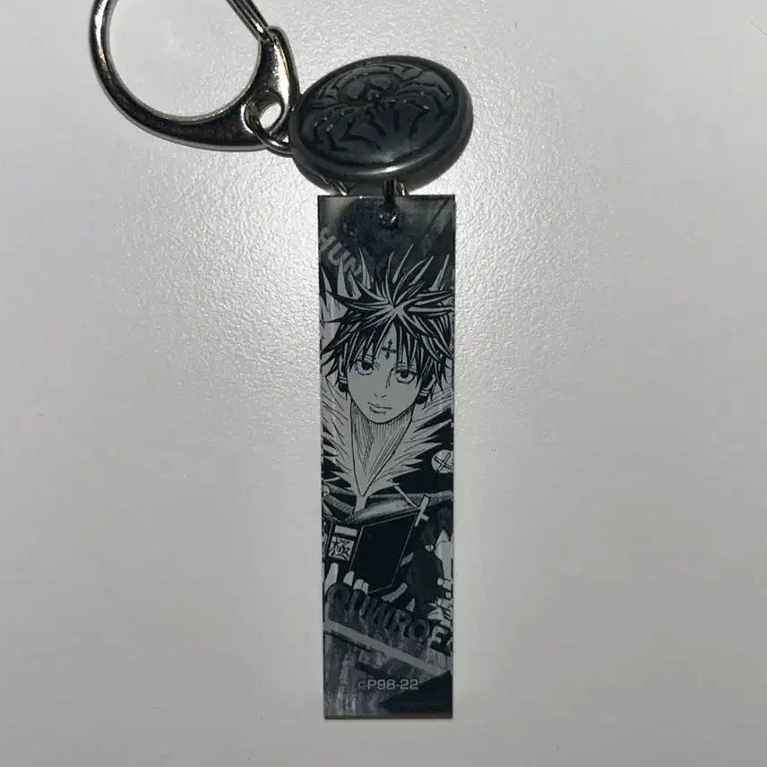 [BUNJANG] Hunter x Hunter Chrollo Original Sketch Keyring / 헌터헌터 클로로 원화 키링 토가시전