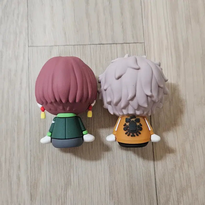 [BUNJANG] Wind Breaker Sō Hayato &amp; Tomiyama Chōji Mini Figure Set / 윈드브레이커 윈브레 cutot 스오 하야토, 토미야마 쵸지 미니 피규어
