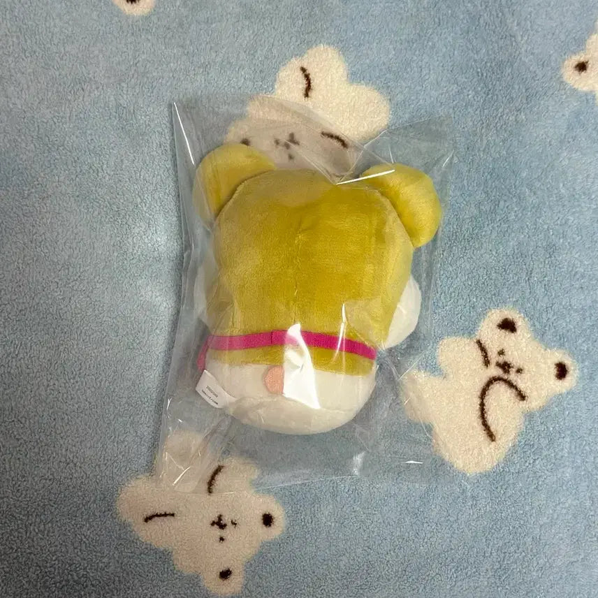 [BUNJANG] Hamtaro Mohimohi Muffler Plush Doll (12cm) / 방가방가 햄토리 모히모히 머플러 인형