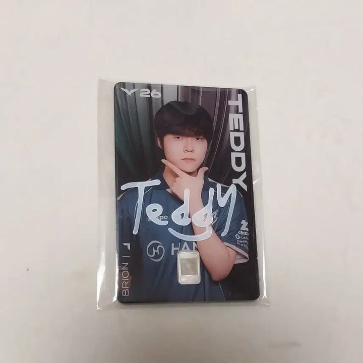 [BUNJANG] LCK Korea Mint Teddy Autographed Silver Card / LCK 한국조폐공사 실버카드 테디 친필싸인