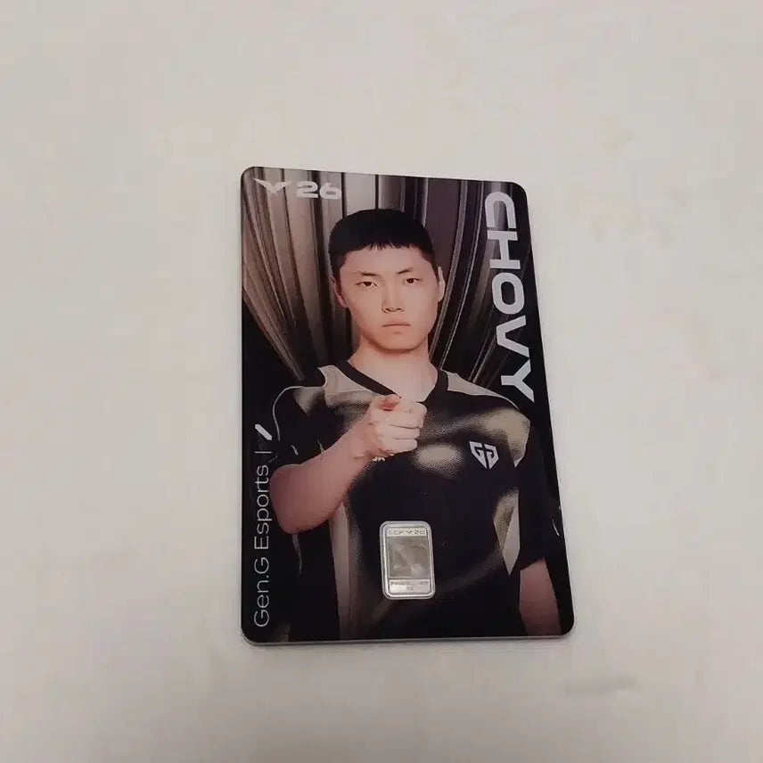 [BUNJANG] LCK Korea Mint Corporation Silver Card Chovy / LCK 한국조폐공사 실버카드 쵸비 Chovy