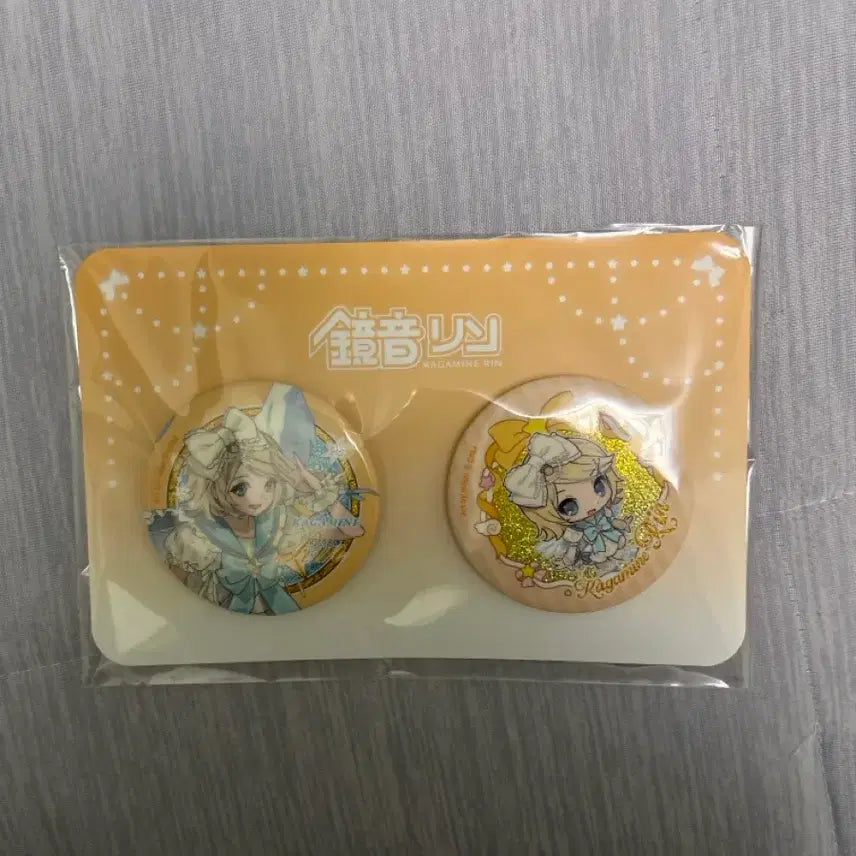 [BUNJANG] Kagamine Rin Meet &amp; Greet Can Badge Sealed / 카가미네린 밋앤그릿 캔뱃지 미개봉 B 판매