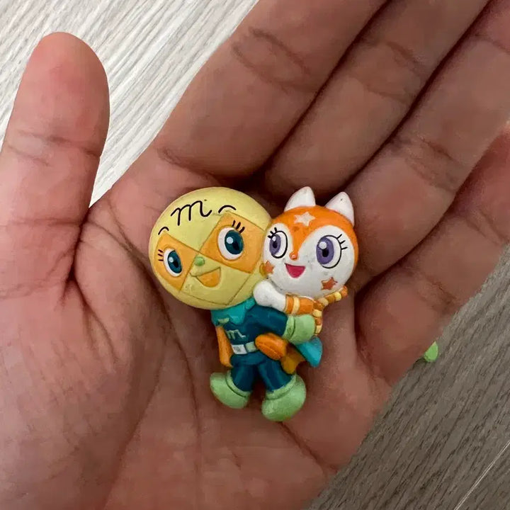 [BUNJANG] Anpanman Melon Bread Classic Figure Set / 호빵맨 메론빵 고전 피규어 세트