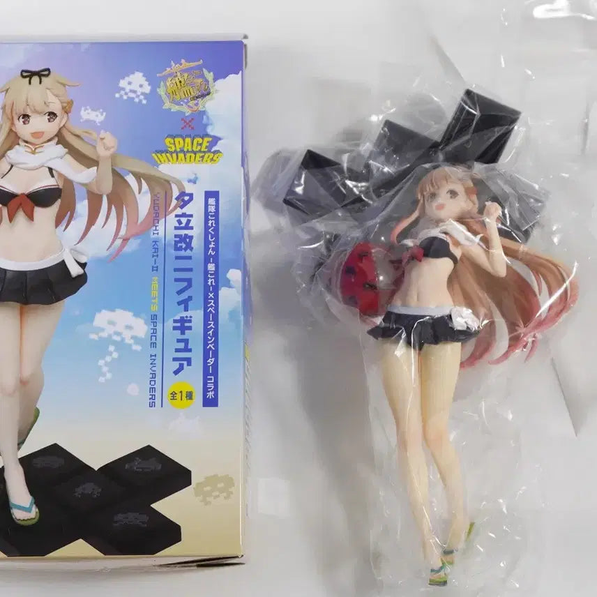 [BUNJANG] Taito Kantai Collection Space Invaders Collaboration Yudachi Figure / 타이토 칸코레 스페이스인베이더 콜라보 피규어 유다치 피규어
