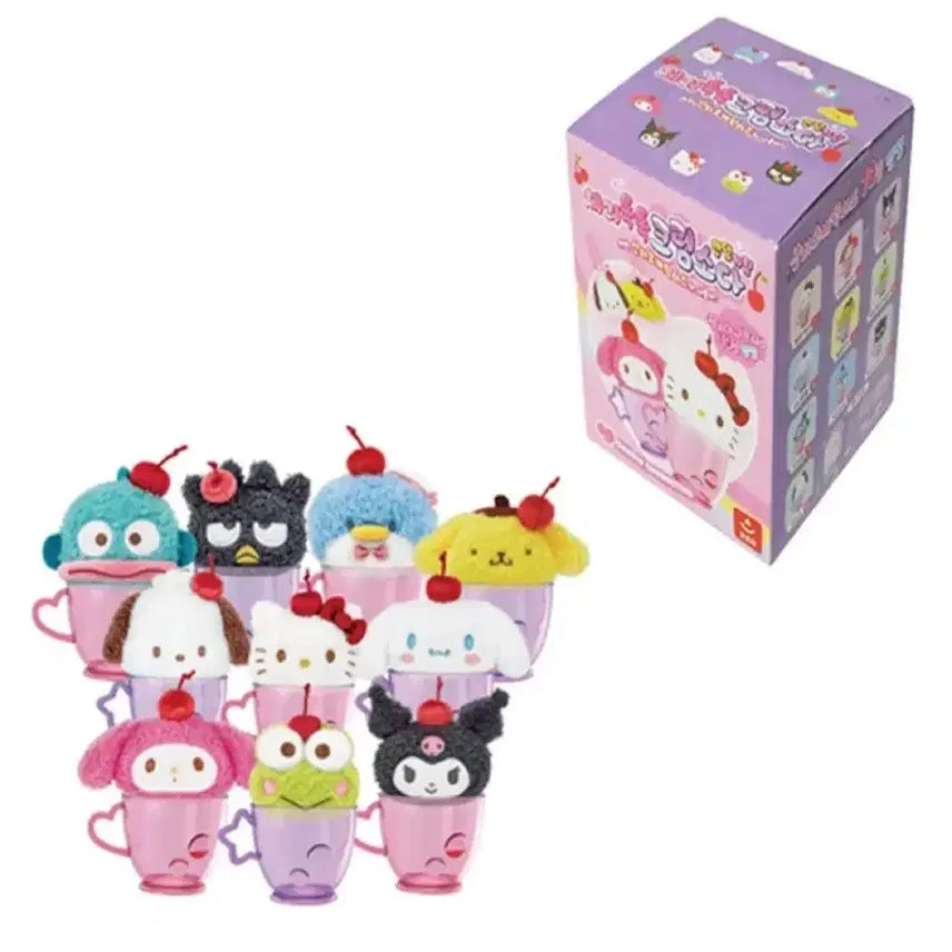 [BUNJANG] Sanrio Tuxedo Sam Cherry Tok Tok Cream Soda Figure / 산리오 턱시도샘 캐릭터즈 체리톡톡 크림소다