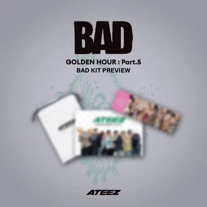 [BUNJANG] ATEEZ Golden Hour Pt.5 Photocard &amp; Studio Kit Full Set / ATEEZ 에이티즈 공방포카+키트 full set