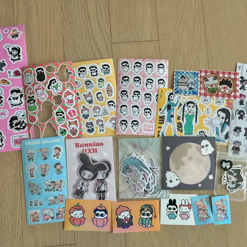 [BUNJANG] Hunter x Hunter Sticker Bundle Set / 헌터헌터 스티커 일괄