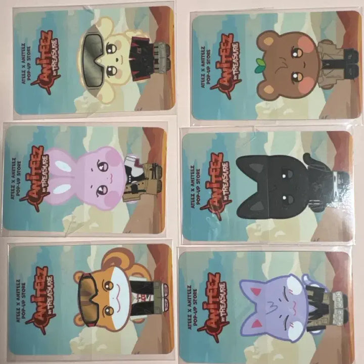 [BUNJANG] ATEEZ Treasure Popup Photocard Bundle Set / 에이티즈 트레저 팝업 포카 일괄