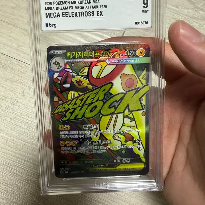 [BUNJANG] Pokemon Card Mega Groudon / 포켓몬 카드 메가 저리더프 ma brg9