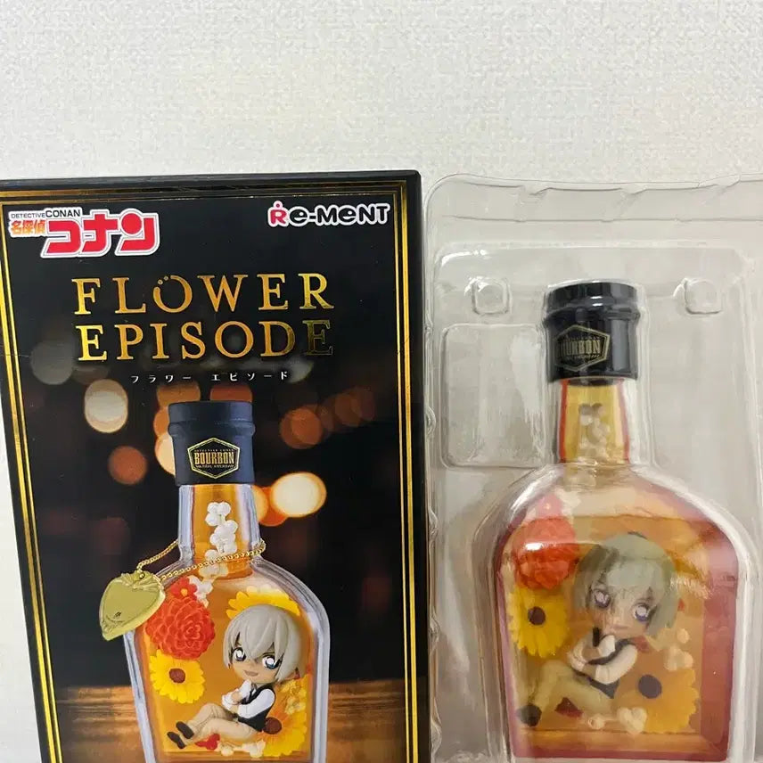 [BUNJANG] Detective Conan Flower Episode RE-MENT Figure - Bourbon (Furuya Rei / Amuro Tooru) / 명탐정 코난 플라워 에피소드 리멘트 피규어 버번 후루야 아무로