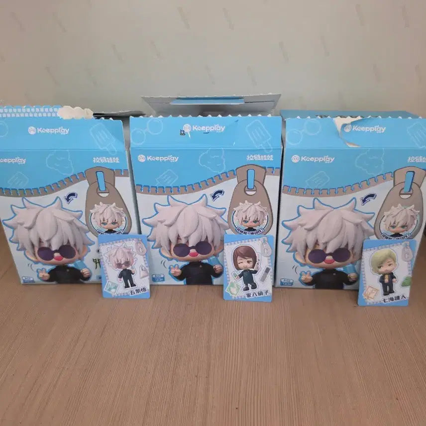 [BUNJANG] Jujutsu Kaisen Nanami Shoko Model Kit Set (2 Types, Sealed) / 주술회전 모델킷 고죠, 나나미, 쇼코 3종 미개봉 일괄 양도합니다.