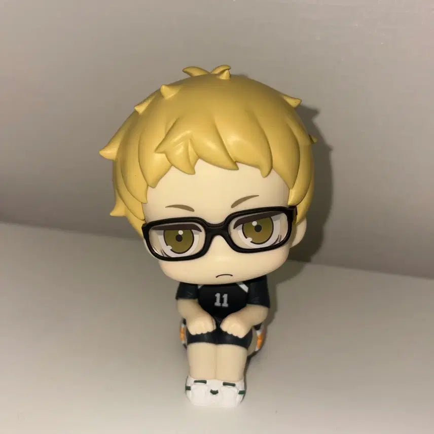 [BUNJANG] Haikyuu!! Tsukishima Kei Uniform Look Up Figure / 하이큐 츠키시마 경기복 룩업 (방석X)