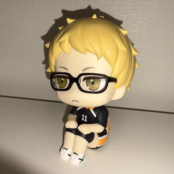 [BUNJANG] Haikyuu!! Tsukishima Kei Uniform Look Up Figure / 하이큐 츠키시마 경기복 룩업 (방석X)