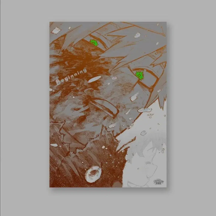 [BUNJANG] My Hero Academia The Beginning Original Art Exhibition A2 Poster Set (Sealed) / (미개봉현물) 나의 히어로 아카데미아 원화전 더비기닝 포스터 히로아카