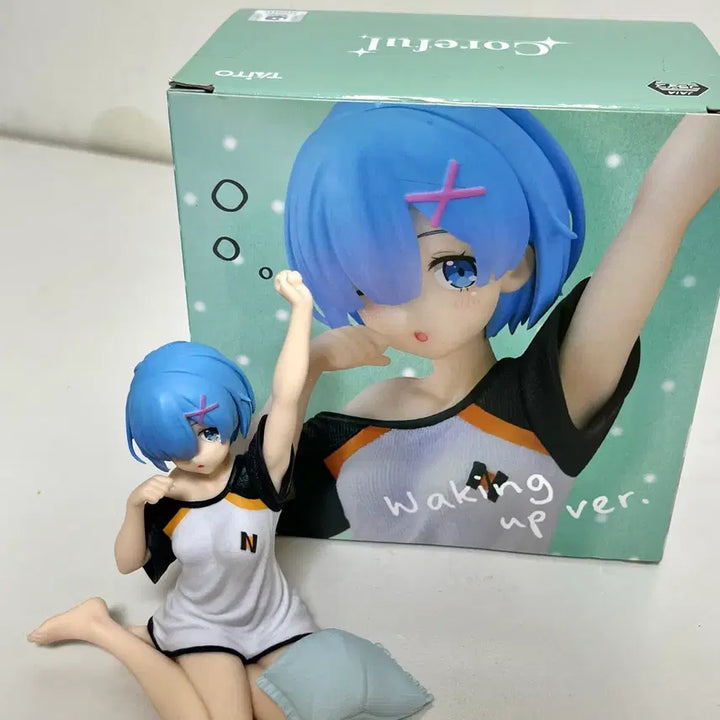 [BUNJANG] LE SSERAFIM KAZUHA coreful Figure (Unsealed) / 렘 코어풀 coreful 기지개 피규어 (개봉) 양도