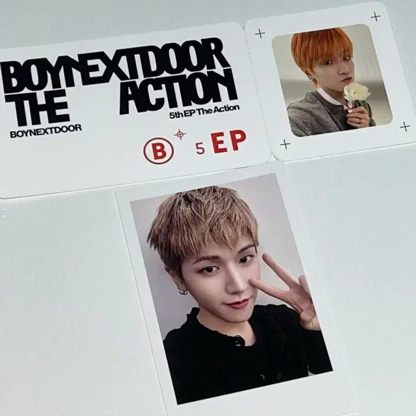 [BUNJANG] BOYNEXTDOOR Dr.G Polaroid Photocard Riwoo / 보넥도 닥터지 폴라로이드 포카 리우