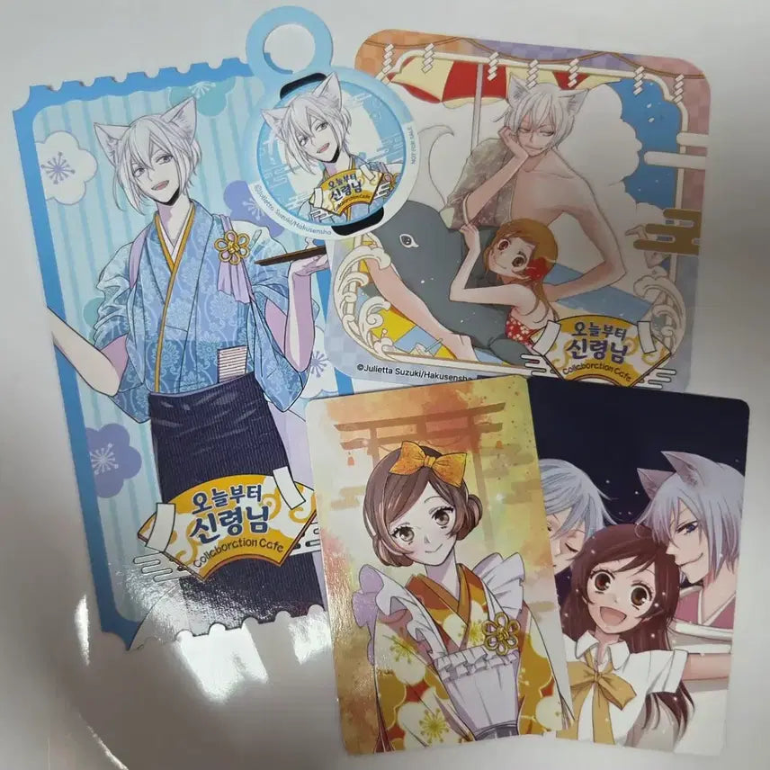 [BUNJANG] Oshinryeong Popup Cafe Goods Bundle Set / 오신령 팝업,카페 굿즈 일괄