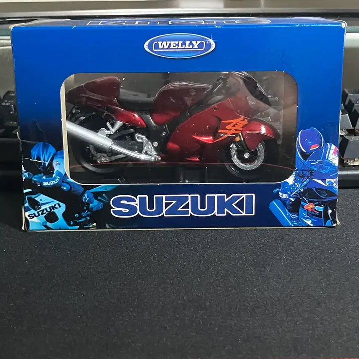 [BUNJANG] Welly 1:18 Suzuki Hayabusa Diecast Motorcycle (Sealed, Older Packaging) / [구형박스/미개봉] 웰리 1:18 스즈키 하야부사 다이캐스트 오토바이