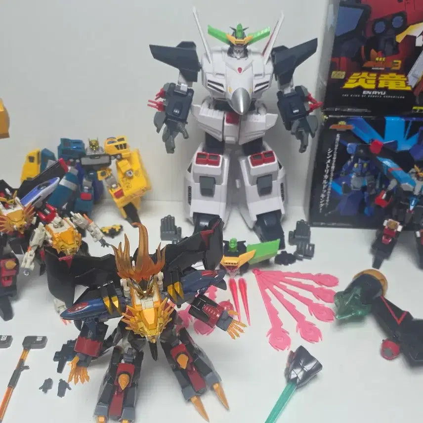 [BUNJANG] Super Mini-Pla Yuusha-Oh GaoGaiGar / 슈퍼 미니 프라 용지왕 가오가이거