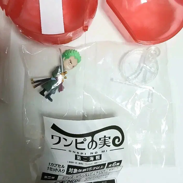 [BUNJANG] One Piece "Devil Fruit" Onopino "Second Marine Battle" Zoro Gacha Figure (Sealed) / 비닐미개봉]원피스의 열매 원피노미 2해전 조로 가챠 피규어
