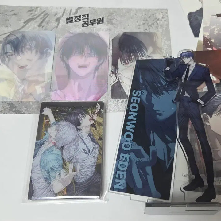 [BUNJANG] Toonique Special Appointment Official Collaboration Cafe Goods Bundle Set / 별정직공무원 카페 굿즈 일괄판매