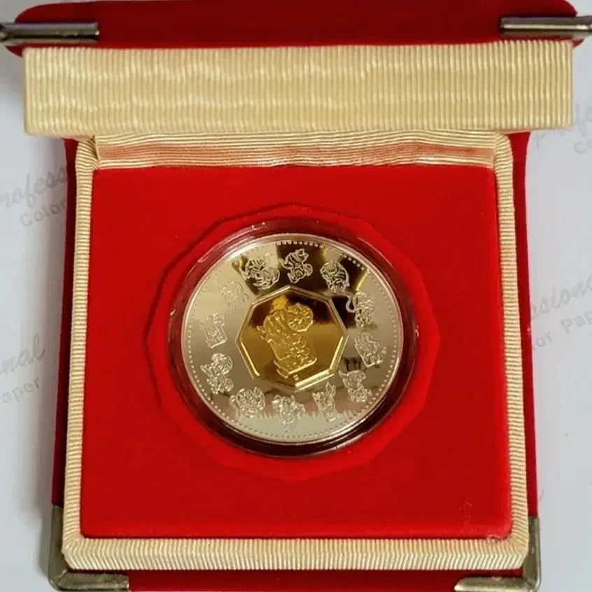 [BUNJANG] 2000 Canada Zodiac Year of the Dragon 24k Gold Plated Sterling Silver Coin / 2000 캐나다 십이지신 24k 금도금 순은 34g 99.9% 실버